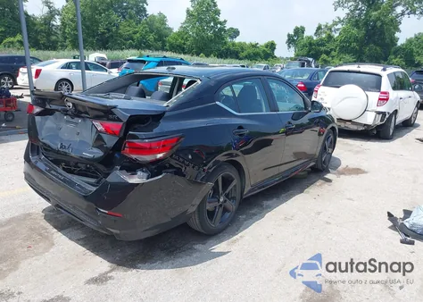 2022 Nissan Sentra Sr Xtronic Cvt z USA, uszkodzony, nr VIN 3N1AB8DV7NY313808